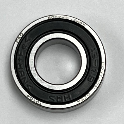 6002-2RS-FAG RUBBER SEALED DEEP GROOVE BALL BEARING 15x32x9